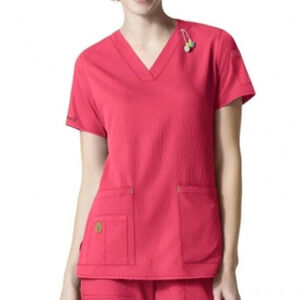 CARHARTT C12110 FORCE CROSS-FLEX V-NECK MEDIA SCRUB TOP